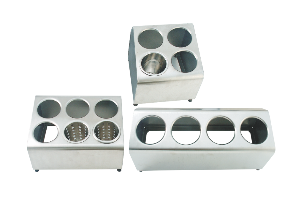 FLATWARE (CUTLERY) CYLINDER HOLDERS STAINLESS STEEL King Metal Works