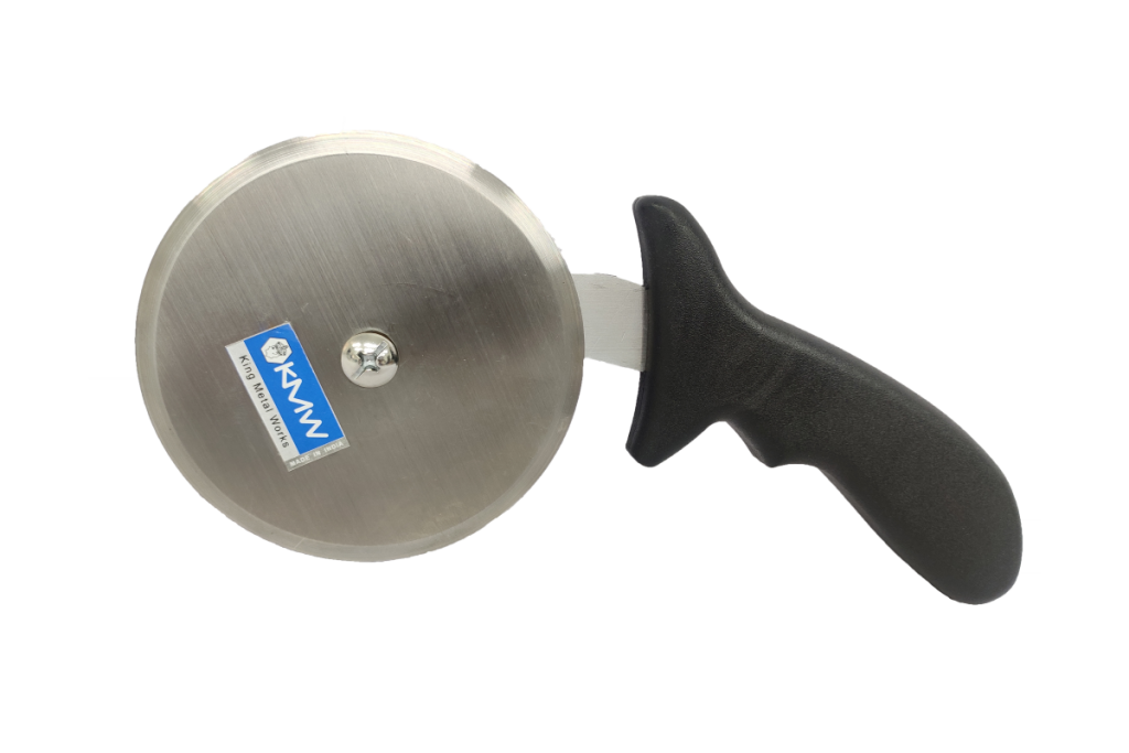 PIZZA CUTTERS W/PLASTIC HANDLE STAINLESS STEEL King Metal Works
